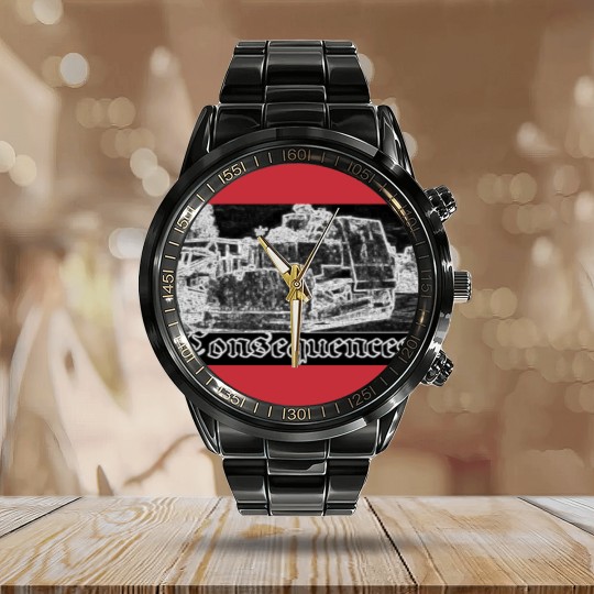 Discover Killdozer Calendar Steel Band Watch