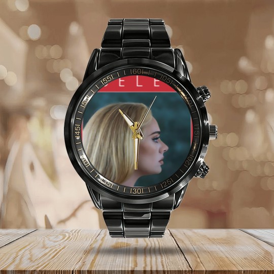 Discover Adele Album 30 2022 Calendar Steel Band Watch