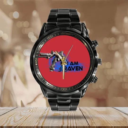 Discover Last Raven - Armored Core - Calendar Steel Band Watch