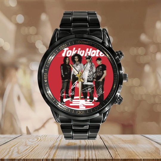 Discover Tokio Hotel Band Music Calendar Steel Band Watch, Tokio Hotel Concert 2023 Calendar Steel Band Watch