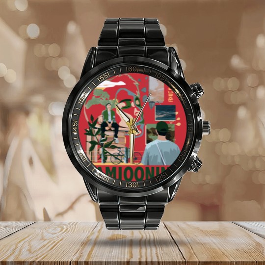 Discover Vintage J-Hope Calendar Steel Band Watch, J-Hope Unisex Kpop Calendar Steel Band Watch, BTS Calendar Steel Band Watch, Vintage Style Korean Pop  Calendar Steel Band Watch