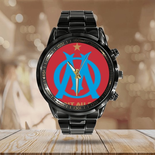 Discover Calendar Steel Band Watch Olympique Marseille Calendar Steel Band Watch