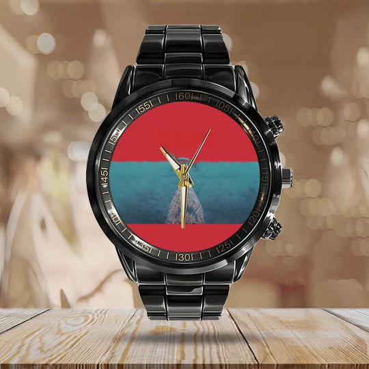Discover Straws - Straws - Calendar Steel Band Watch