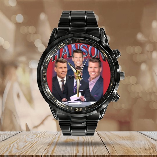 Discover Scott Hanson Vintage Calendar Steel Band Watch