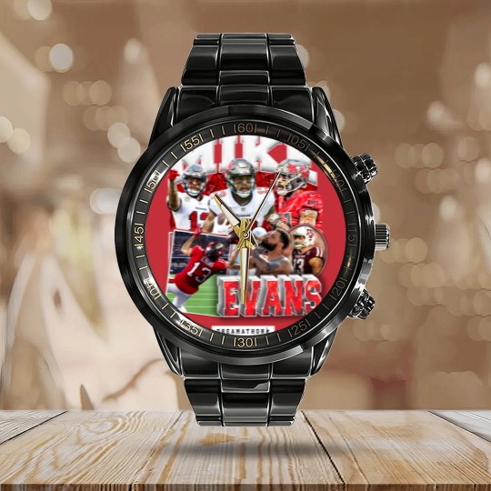 Discover Mike Tampa Dreams Calendar Steel Band Watch, Devin White Mike Evans Calendar Steel Band Watch, Scotty Miller, Chris Godwin Mike Evans Calendar Steel Band Watch, Mike Evans Calendar Steel Band Watch, Vintage Mike Evans Calendar Steel Band Watch