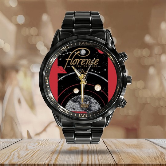 Discover Vintage Florence And The Machine Calendar Steel Band Watch