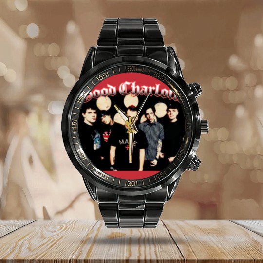 Discover Vintage Good Charlotte Rock Band Calendar Steel Band Watch
