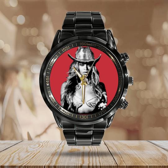 Discover Beyonce Merch Calendar Steel Band Watch, Beyonce Calendar Steel Band Watch, Music Calendar Steel Band Watch, Concert Fan Calendar Steel Band Watch
