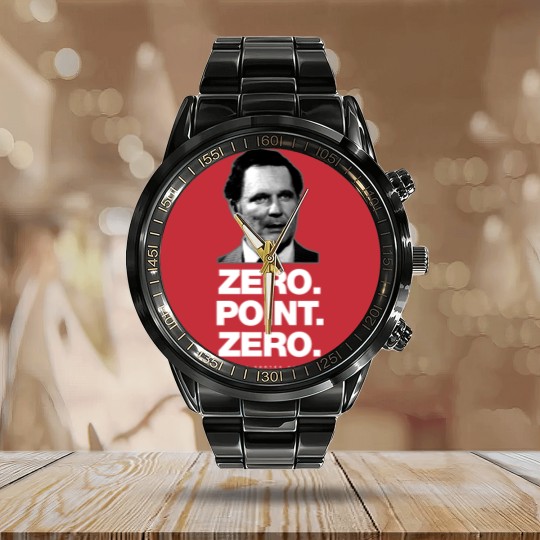 Discover Dean Wormer Calendar Steel Band Watch - Zero Point Zero - Dark Vortex Original Design
