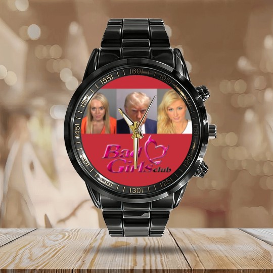 Discover Donald Trump Mugshot Calendar Steel Band Watch, Bad Girls Club Calendar Steel Band Watch, Trump Mugshot Calendar Steel Band Watch, Bad Girls Club Trump Calendar Steel Band Watch, Trump Mugshot Meme Calendar Steel Band Watch