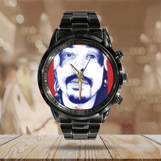 Discover My Hero - D Grohl - Calendar Steel Band Watch