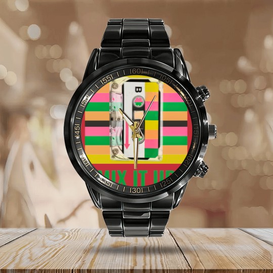 Discover mix it up Calendar Steel Band Watch