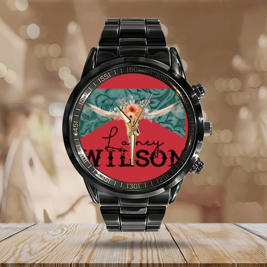Discover Lainey Wilson Calendar Steel Band Watch, Lainey Wilson Calendar Steel Band Watch, Country Music Calendar Steel Band Watch, Lainey Wilson Merch