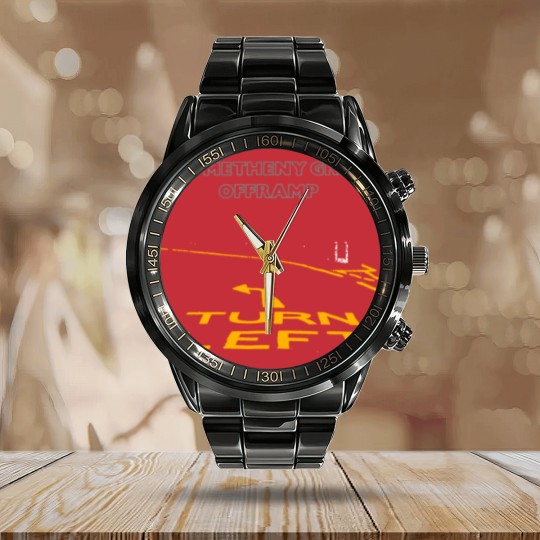 Discover Pat Metheny Calendar Steel Band Watch