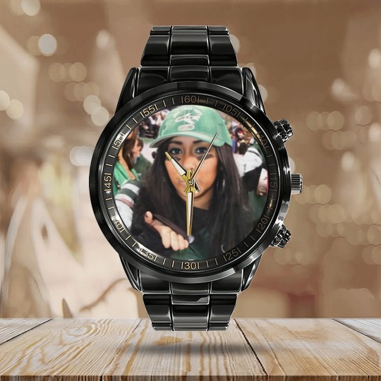 Discover Snooki Jets Calendar Steel Band Watch
