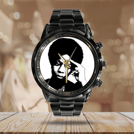 Discover nina simone  Essential Calendar Steel Band Watch Classic Calendar Steel Band Watch