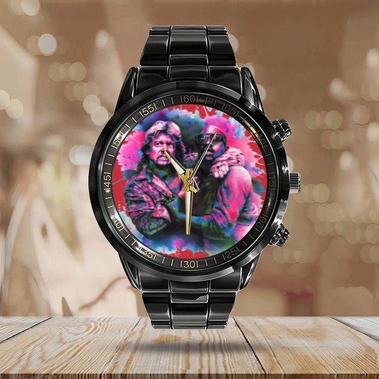 Discover "Look!" - They Live - Calendar Steel Band Watch