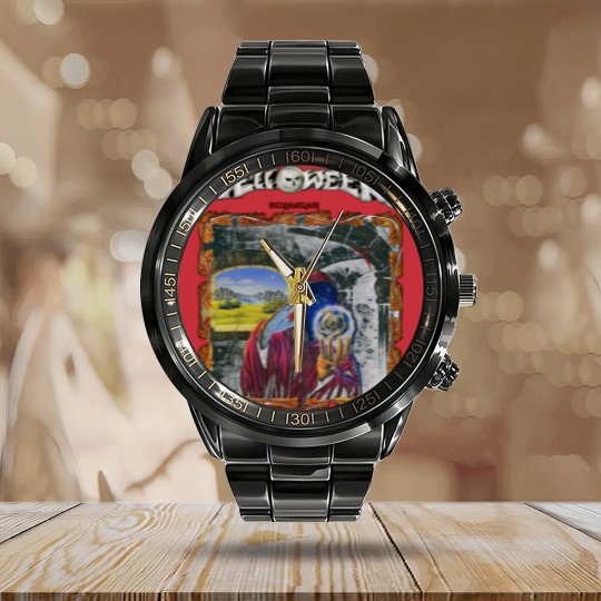 Discover 3 good designs helloween band Calendar Steel Band Watch