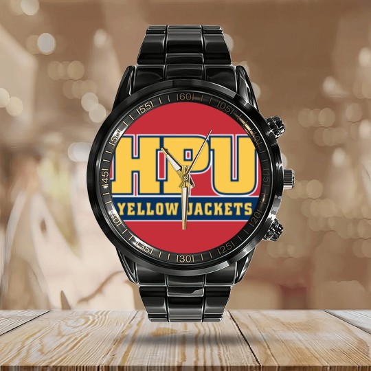 Discover Howard Payne Yellow Jackets Calendar Steel Band Watch