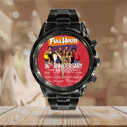 Discover Full House Calendar Steel Band Watch, Thank You Calendar Steel Band Watch, Jesse And The Rippers Calendar Steel Band Watch