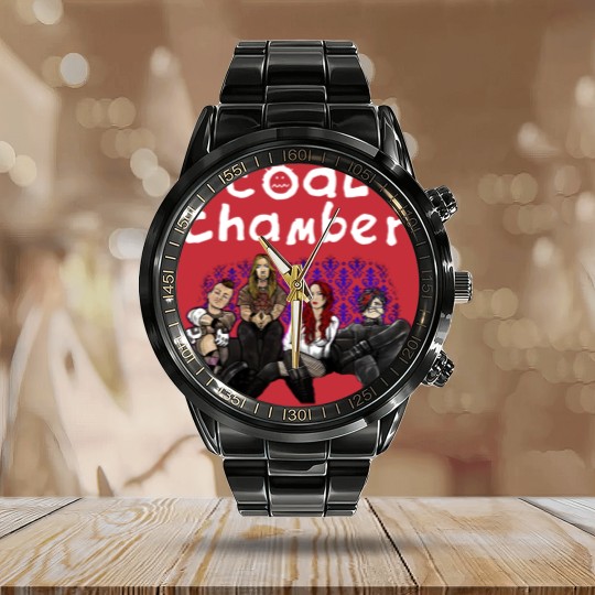 Discover Coal Chamber Band Calendar Steel Band Watch