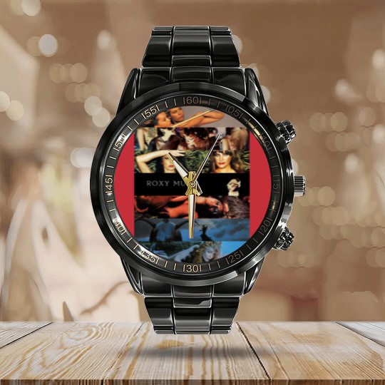 Discover Roxy Music Calendar Steel Band Watch