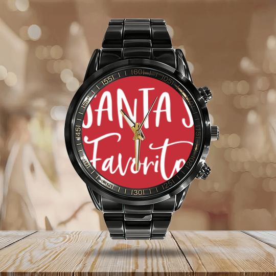 Discover Santa Calendar Steel Band Watch, Santa's Favorite Calendar Steel Band Watch
