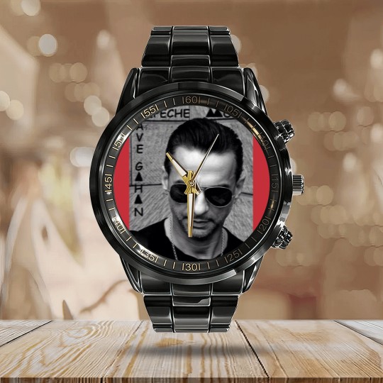 Discover Vtg 1993 Depeche Mode Faith Devotional World Tour Concert 90s Calendar Steel Band Watch, DM Rock Calendar Steel Band Watch