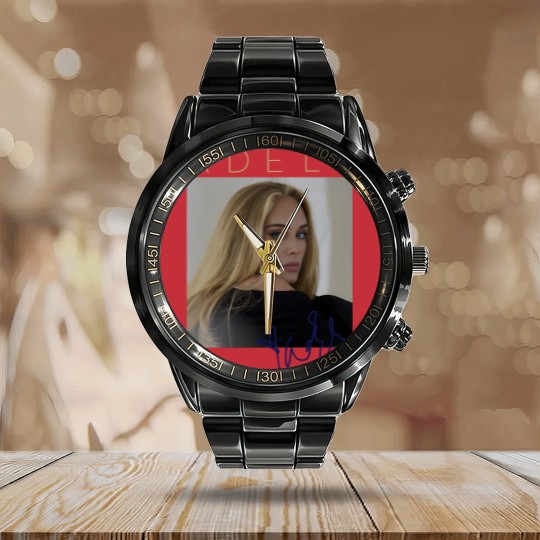 Discover Adele Calendar Steel Band Watch , Adele Tour 2023 Calendar Steel Band Watch , Adele Album 30 Calendar Steel Band Watch