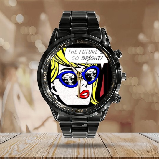 Discover POP ART CLASSIC Calendar Steel Band Watch