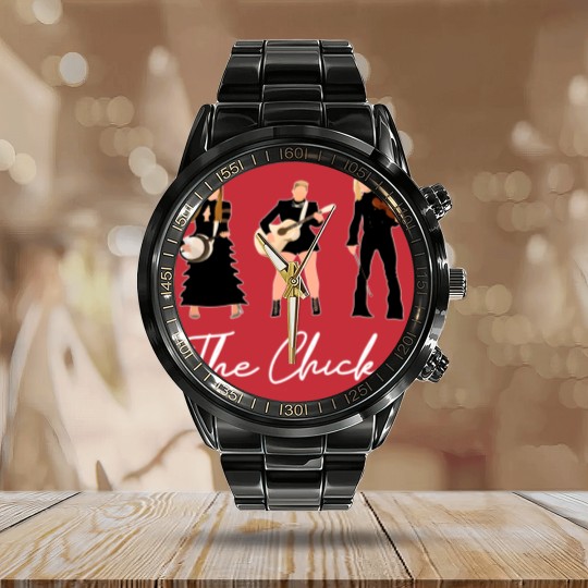 Discover The Chicks World Tour 2023 Calendar Steel Band Watch, The Chicks Calendar Steel Band Watch Fan Gifts, The Chicks Band Calendar Steel Band Watch