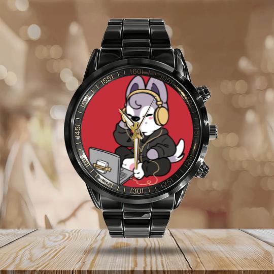 Discover Stray Kids - Wolf Chan | Essential Calendar Steel Band Watch