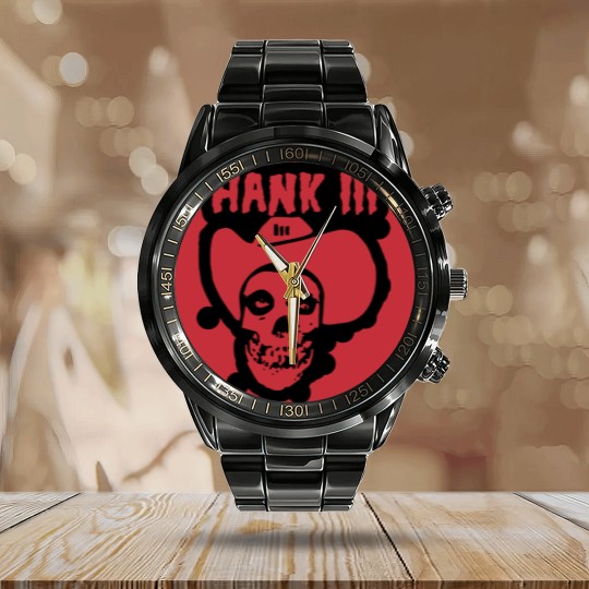 Discover Hank Williams | Essential Calendar Steel Band Watch