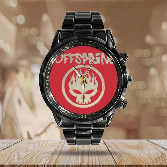 Discover The Offspring - Calendar Steel Band Watch