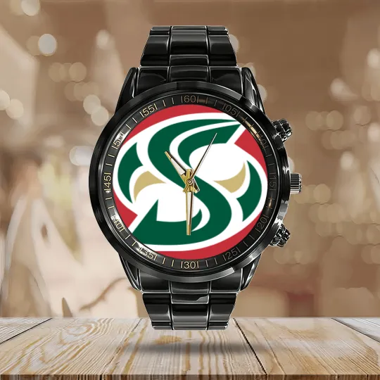 Discover Sacramento State Hornets Calendar Steel Band Watch