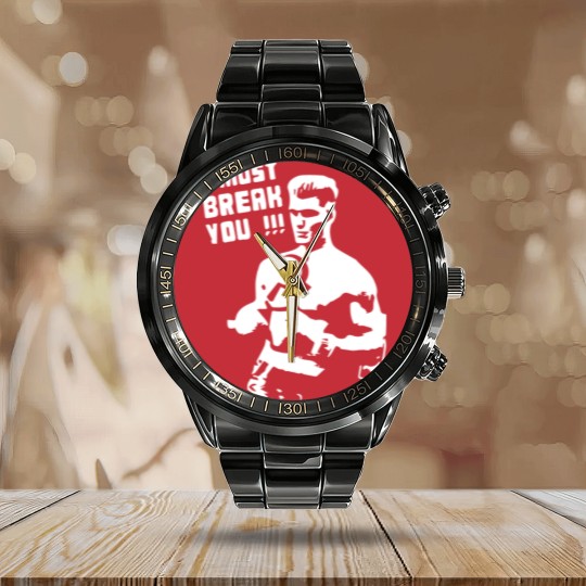 Discover I MUST BREAK YOU Calendar Steel Band Watch