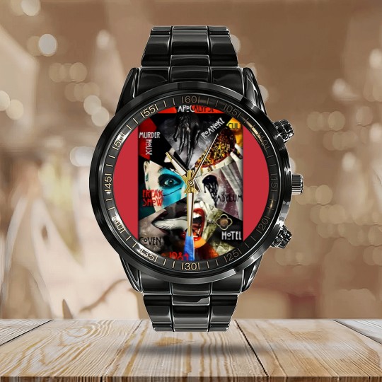 Discover American Horror Story Calendar Steel Band Watch