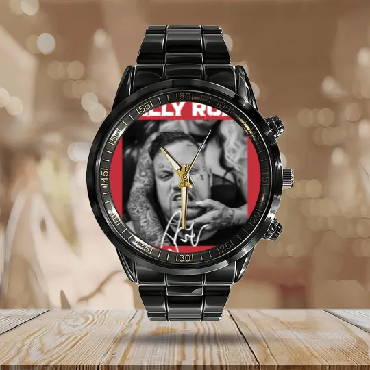 Discover Jelly Roll Addiction Kills Short Sleeve Men Calendar Steel Band Watch
