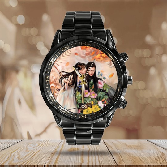 Discover Love Between Fairy and Devil starring Dylan Wang and Yu Shuxin Calendar Steel Band Watch