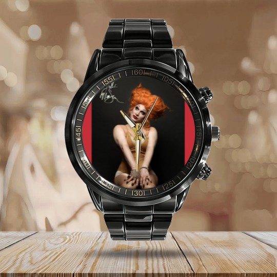 Discover Jinkx monsoon rpdr Calendar Steel Band Watch