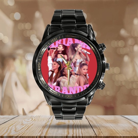 Discover Ariana Calendar Steel Band Watch, Ariana Merch, Vintage Ariana Calendar Steel Band Watch