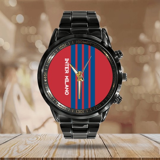 Discover Inter Milano Calendar Steel Band Watch