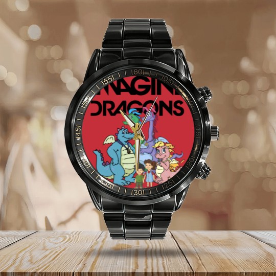 Discover Dragon Tales Imagine Dragon Calendar Steel Band Watch