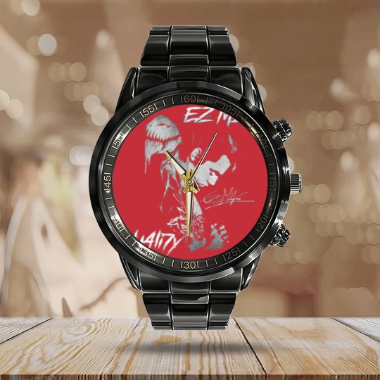 Discover Ez Mil Rap Calendar Steel Band Watch, Eminem Ez Mil Du4Li7Y Album Concert Tour 2023 Vintage 90s Y2K