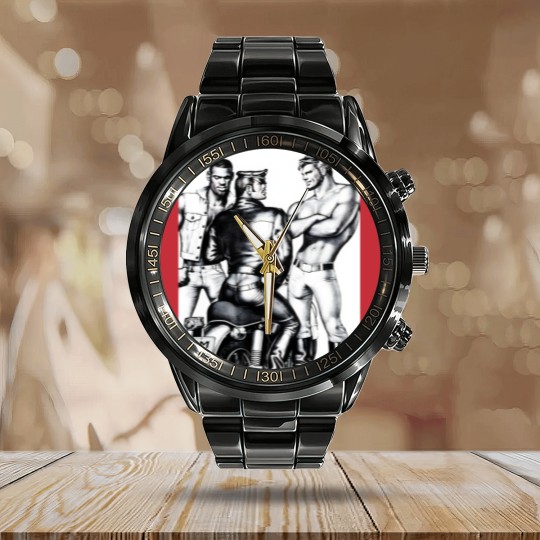 Discover Tom of Finland  | Active Calendar Steel Band Watch