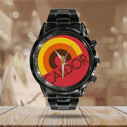 Discover CALDOR Department Store Rainbow Logo - Logo - Calendar Steel Band Watch