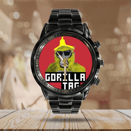 Discover Gorilla Tag Monkey Banana Peel Gorilla Monke Gorilla Tag PFP Maker png Calendar Steel Band Watch