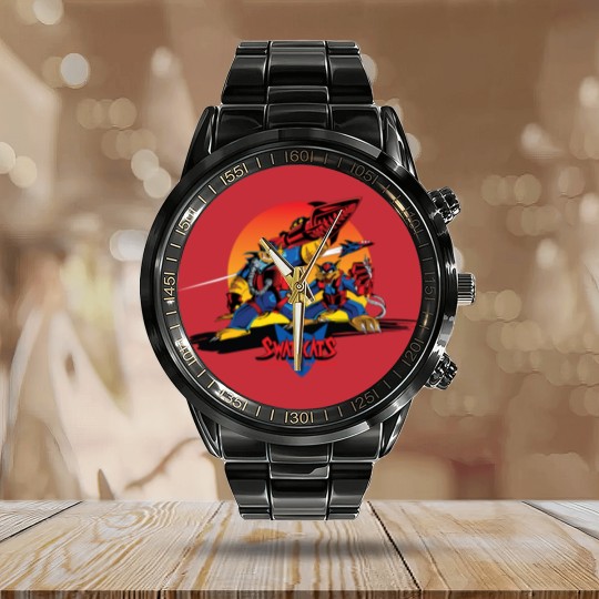 Discover Swat Kats - Swat Kats - Calendar Steel Band Watch