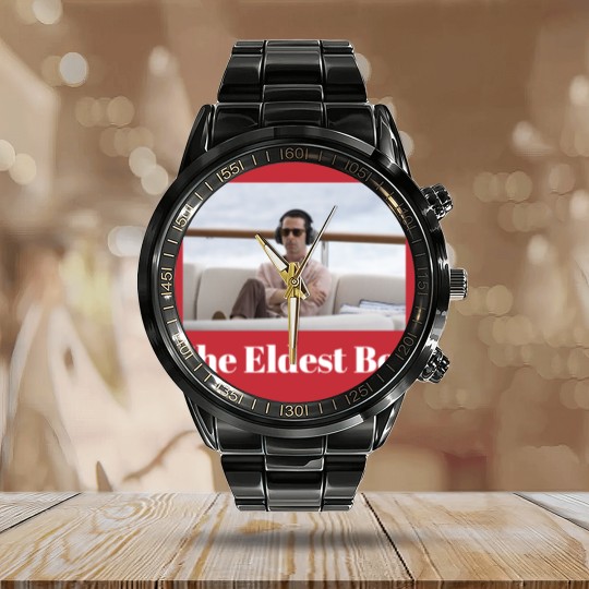Discover Succession: The Eldest Boy Calendar Steel Band Watch