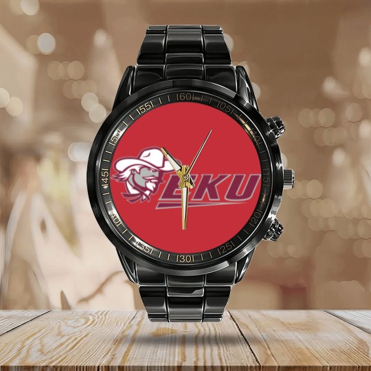 Discover Eastern Kentucky Colonels Calendar Steel Band Watch